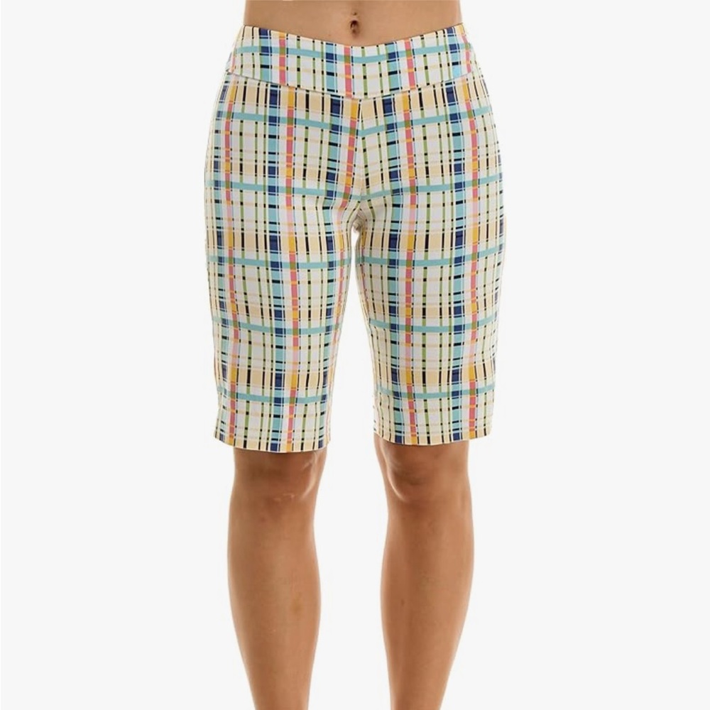 Plaid Women's Bermuda Shorts